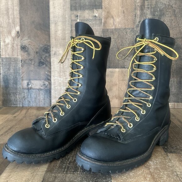 Whites Hathorn Explorer H7809 Logger Packer Plain Toe Work Boots Mens 12 D - Picture 11 of 12